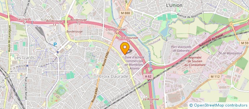 localisation de l'entreprise MONSIEUR WILLEM BRIGITTE à TOULOUSE