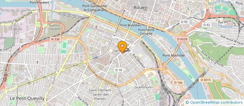 localisation de l'entreprise MONSIEUR WILLEM DELRUE  ROUEN