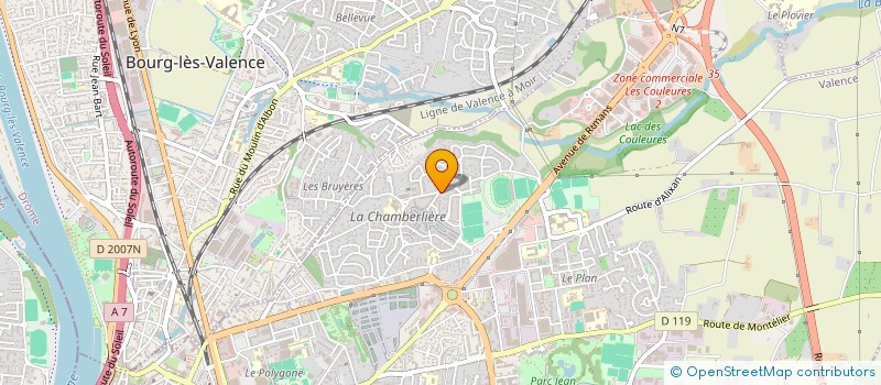 localisation de l'entreprise MONSIEUR WILLEM FERDI  VALENCE