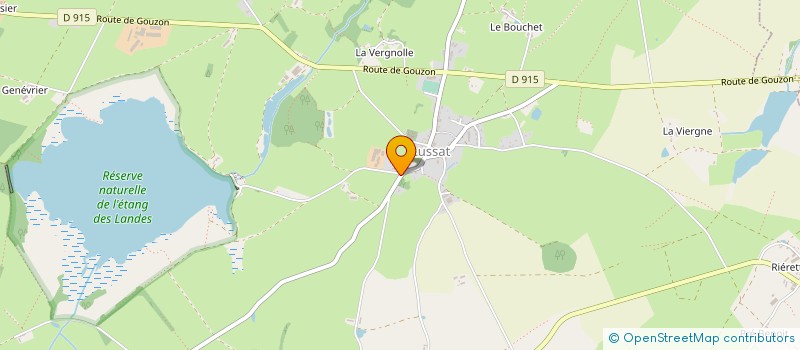 localisation de l'entreprise MONSIEUR WILLEM HERMAN LE NOBEL  LUSSAT