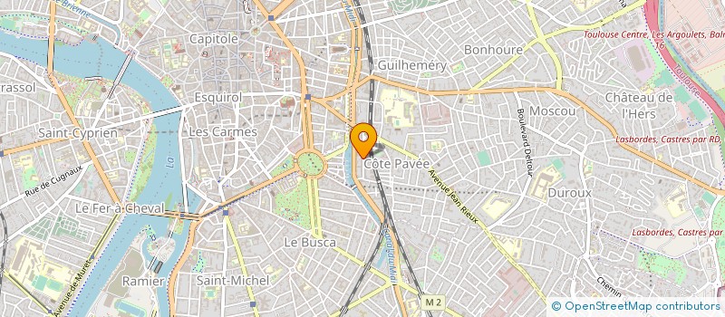 localisation de l'entreprise MONSIEUR WILLEM LACOM  TOULOUSE