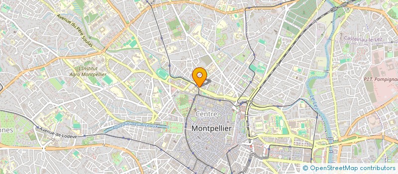 localisation de l'entreprise MONSIEUR WILLEM LIEBENBERG à MONTPELLIER