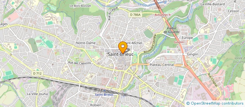 localisation de l'entreprise MONSIEUR WILLEM PIERRE-CHARLES à SAINT-BRIEUC