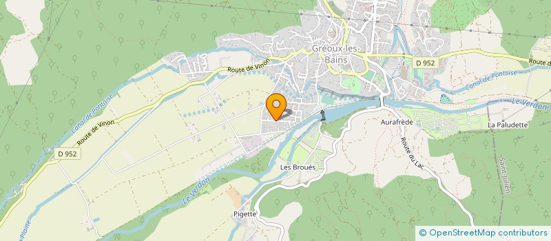 localisation de l'entreprise MONSIEUR WILLEM RILVERS à ESPARRON-DE-VERDON