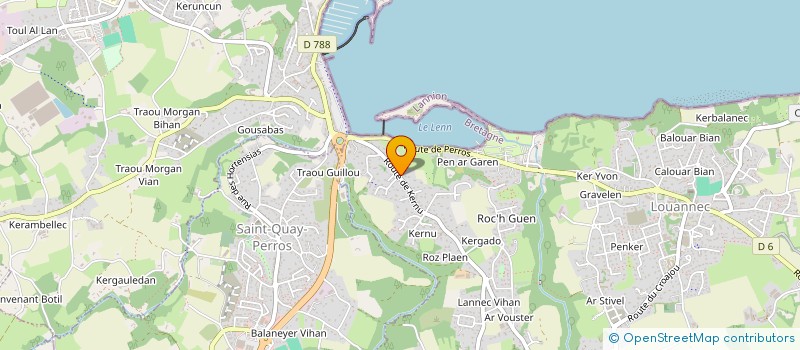 localisation de l'entreprise MONSIEUR WILLEM RUYS à LOUANNEC