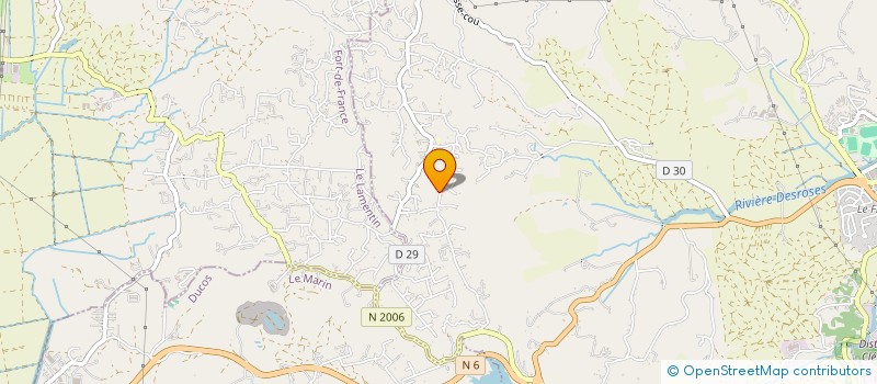 localisation de l'entreprise MONSIEUR WILLEM SCARON  LE FRANCOIS