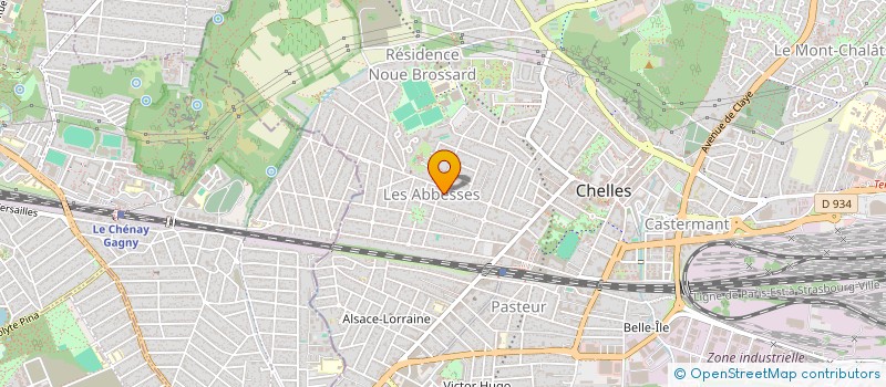 localisation de l'entreprise MONSIEUR WILLEN KAIS  CHELLES