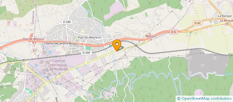 localisation de l'entreprise MONSIEUR WILLI MARTIN  MEYREUIL