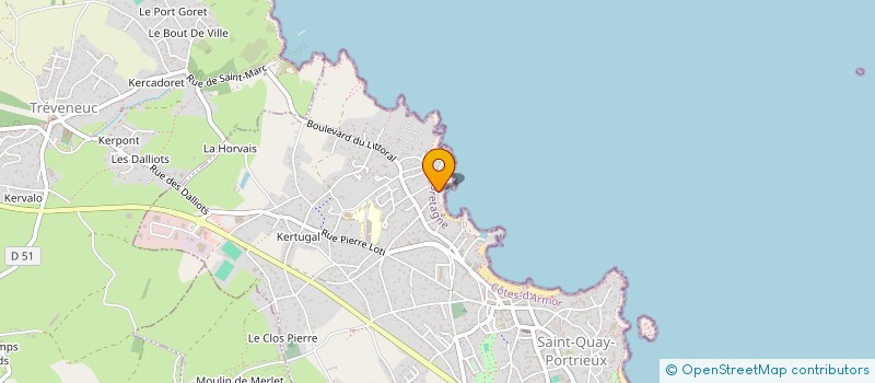 localisation de l'entreprise MONSIEUR WILLIAM ABBEST  SAINT-QUAY-PORTRIEUX