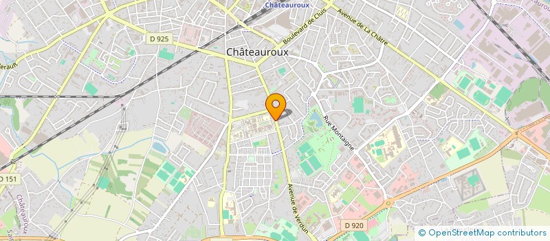 localisation de l'entreprise MONSIEUR WILLIAM ACOSTA à CHATEAUROUX