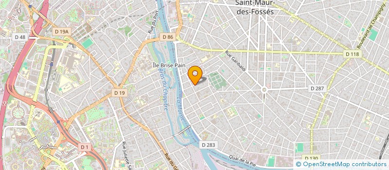 localisation de l'entreprise MONSIEUR WILLIAM AFONSO à SAINT-MAUR-DES-FOSSES