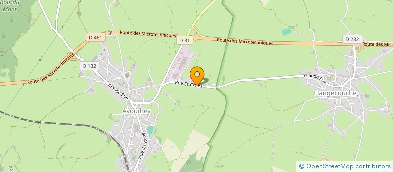 localisation de l'entreprise MONSIEUR WILLIAM ALAJOUANINE  AVOUDREY