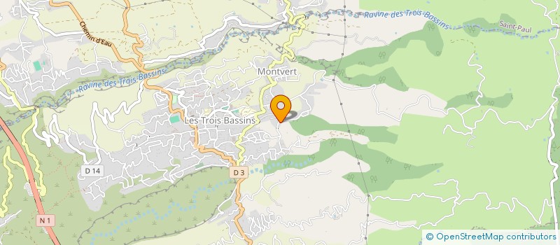 localisation de l'entreprise MONSIEUR WILLIAM ALAMELOU  LES TROIS-BASSINS