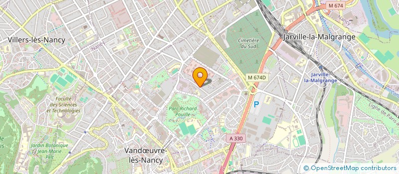 localisation de l'entreprise MONSIEUR WILLIAM ALCARAZ  VANDUVRE-LES-NANCY