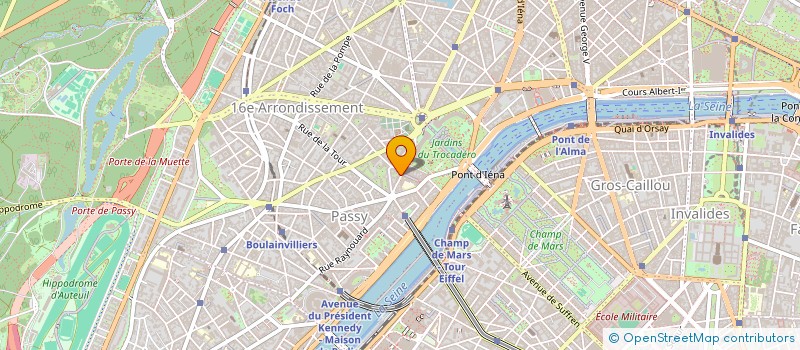 localisation de l'entreprise MONSIEUR WILLIAM-ALEXANDRE FRANCOIS  PARIS