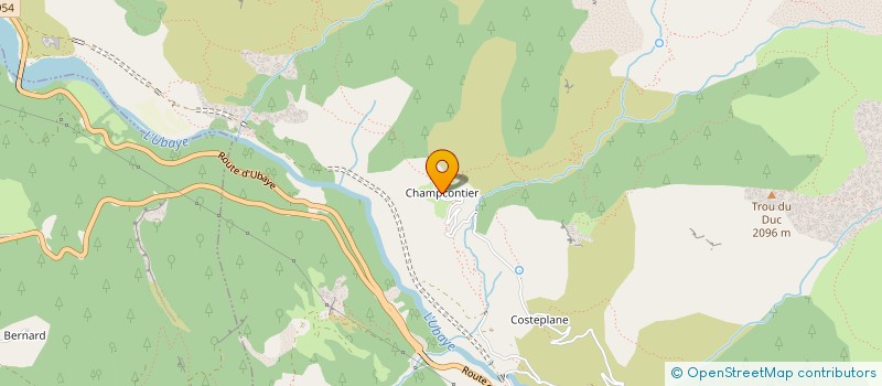 localisation de l'entreprise MONSIEUR WILLIAM ALLEMAND  MEOLANS REVEL