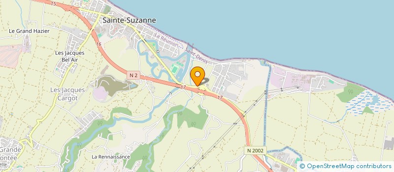 localisation de l'entreprise MONSIEUR WILLIAM AMED  SAINTE-SUZANNE