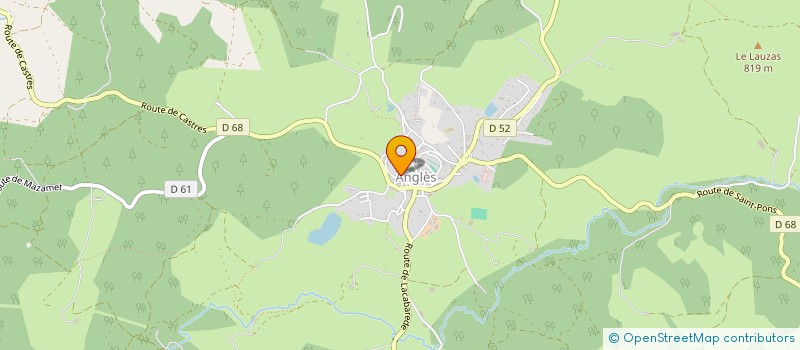 localisation de l'entreprise MONSIEUR WILLIAM AMOURETTE  ANGLES