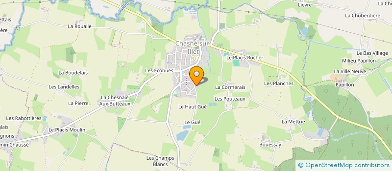 localisation de l'entreprise MONSIEUR WILLIAM ANDRE  CHASNE-SUR-ILLET