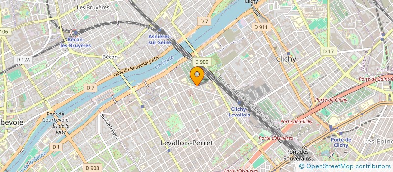 localisation de l'entreprise MONSIEUR WILLIAM-ANGE POUBLAN à LEVALLOIS-PERRET