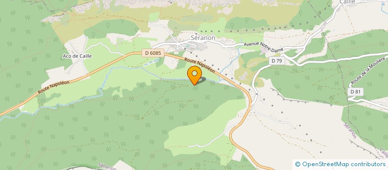 localisation de l'entreprise MONSIEUR WILLIAM APPOLONIE  SERANON