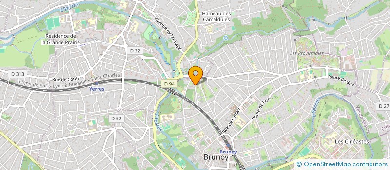 localisation de l'entreprise MONSIEUR WILLIAM ARNAUD  BRUNOY