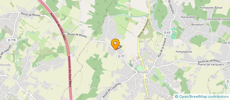 localisation de l'entreprise MONSIEUR WILLIAM ARSAGUET  BOULOC