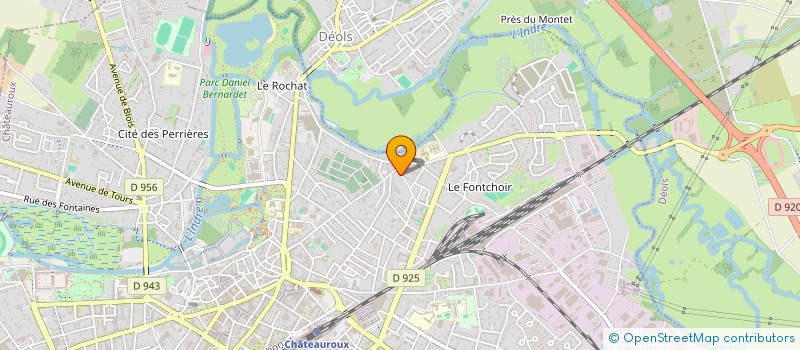 localisation de l'entreprise MONSIEUR WILLIAM-ARTHUR NGO  CHATEAUROUX