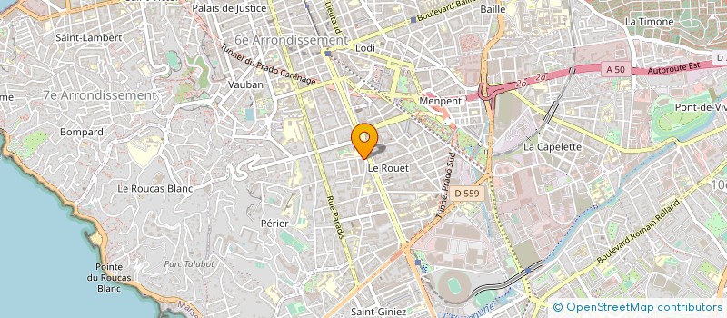 localisation de l'entreprise MONSIEUR WILLIAM ASSOULINE  MARSEILLE