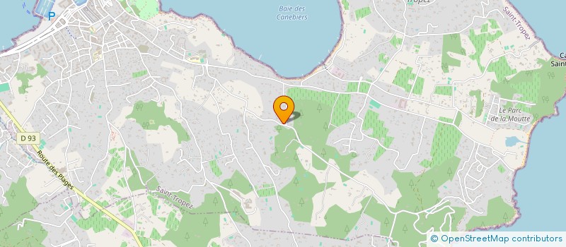 localisation de l'entreprise MONSIEUR WILLIAM ASTOR  SAINT-TROPEZ