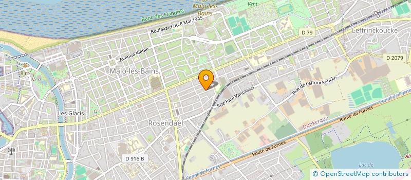 localisation de l'entreprise MONSIEUR WILLIAM ATANGUERE-ENDJIDADE à DUNKERQUE