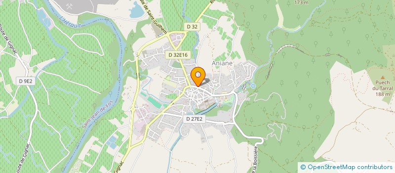 localisation de l'entreprise MONSIEUR WILLIAM ATEZA  ANIANE