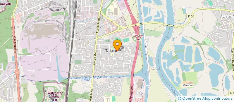 localisation de l'entreprise MONSIEUR WILLIAM AUGIERO  TALANGE