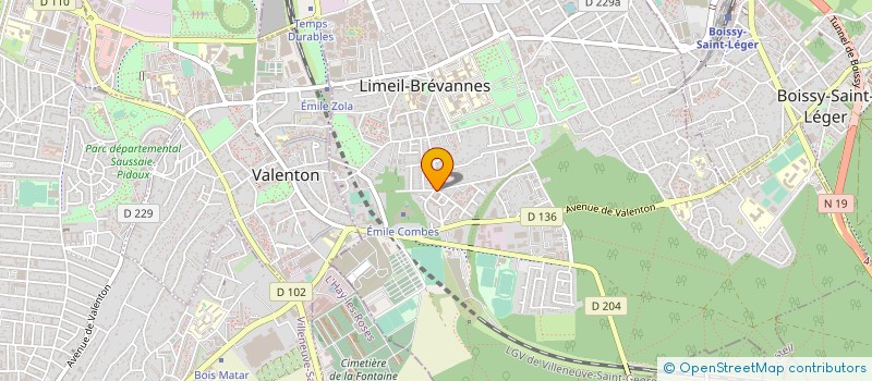 localisation de l'entreprise MONSIEUR WILLIAM BALLAND à LIMEIL-BREVANNES