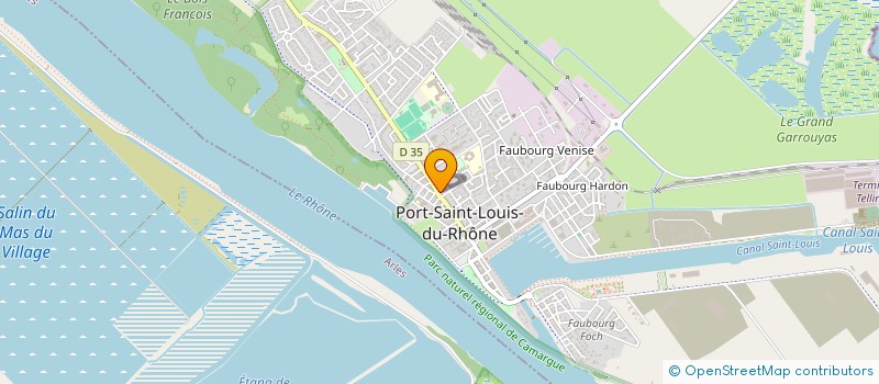 localisation de l'entreprise MONSIEUR WILLIAM BARBEZ à PORT-SAINT-LOUIS-DU-RHONE