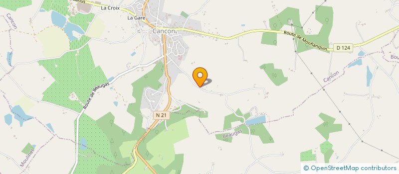 localisation de l'entreprise MONSIEUR WILLIAM BARCZYNSKI  CANCON