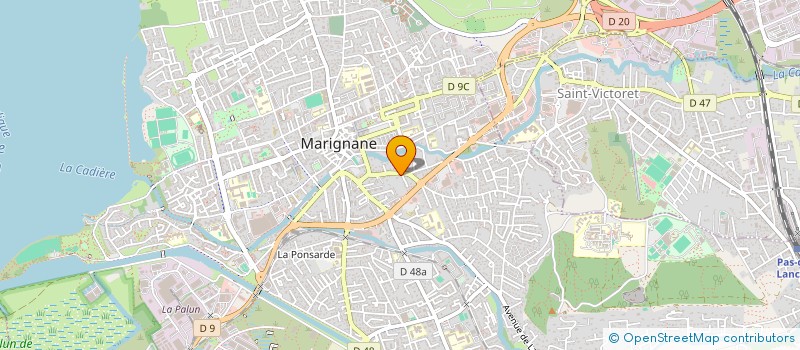 localisation de l'entreprise MONSIEUR WILLIAM BARDET à MARIGNANE