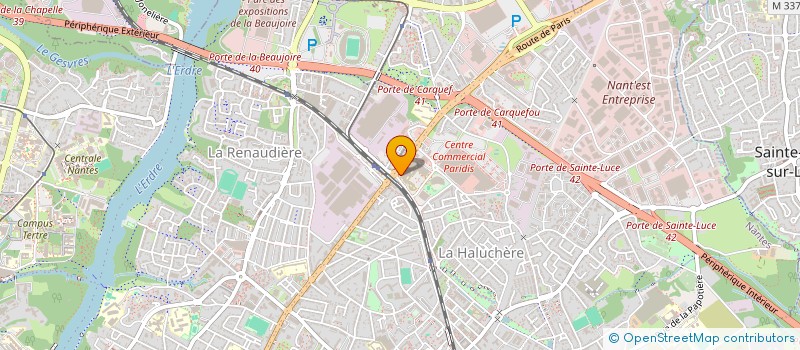 localisation de l'entreprise MONSIEUR WILLIAM BARON  NANTES