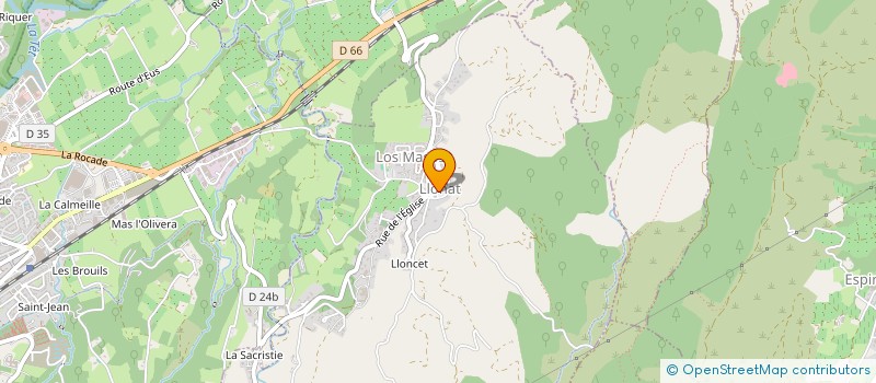 localisation de l'entreprise MONSIEUR WILLIAM BARRE  LOS MASOS