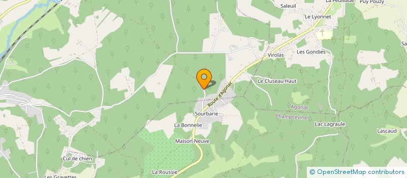 localisation de l'entreprise MONSIEUR WILLIAM BARREIRO  NEGRONDES