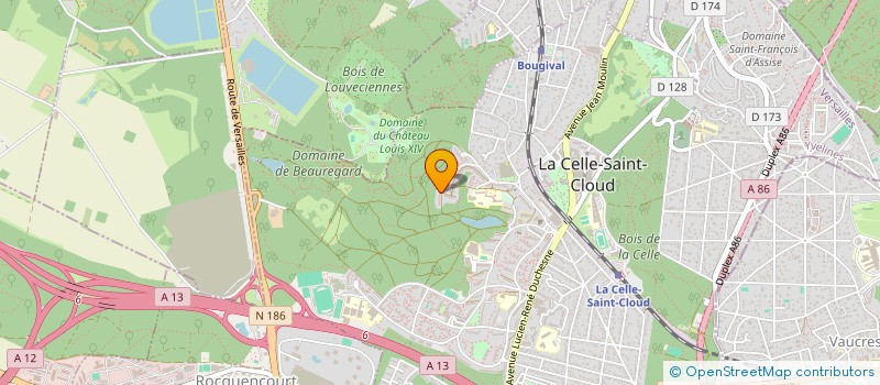 localisation de l'entreprise MONSIEUR WILLIAM BASSAM  LA CELLE-SAINT-CLOUD