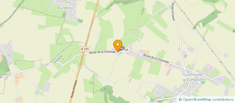 localisation de l'entreprise MONSIEUR WILLIAM BAUDRY  TOUFFREVILLE-LA-CORBELINE