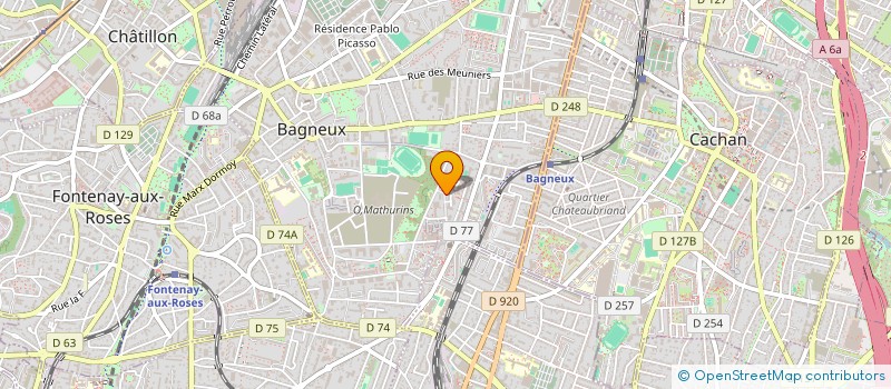 localisation de l'entreprise MONSIEUR WILLIAM BAYOL à BAGNEUX
