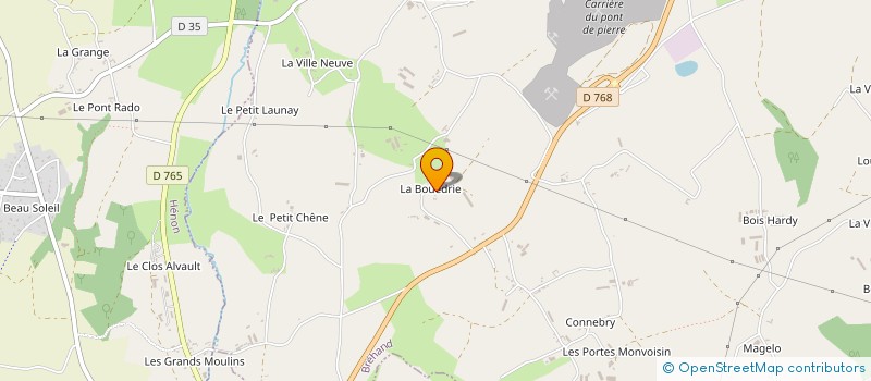 localisation de l'entreprise MONSIEUR WILLIAM BEAUFILS à BREHAND