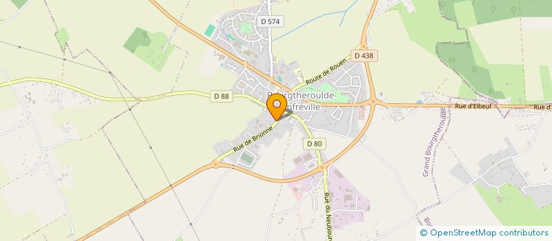 localisation de l'entreprise MONSIEUR WILLIAM BEAUMESNIL  GRAND BOURGTHEROULDE