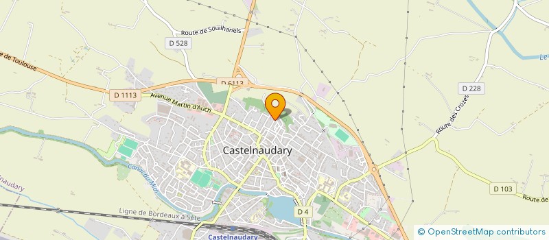 localisation de l'entreprise MONSIEUR WILLIAM BEAUPATRE à CASTELNAUDARY