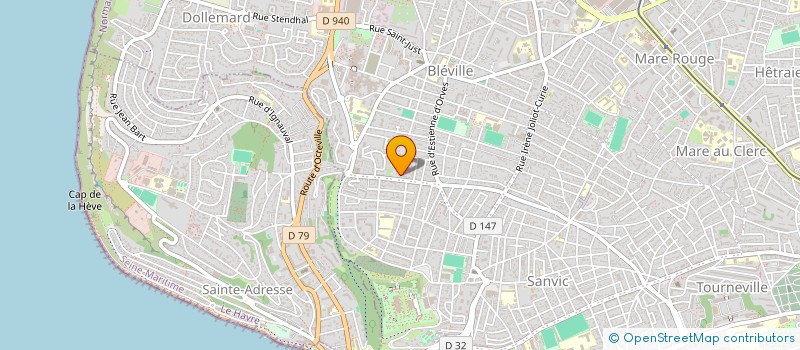 localisation de l'entreprise MONSIEUR WILLIAM BEAUPIED à LE HAVRE