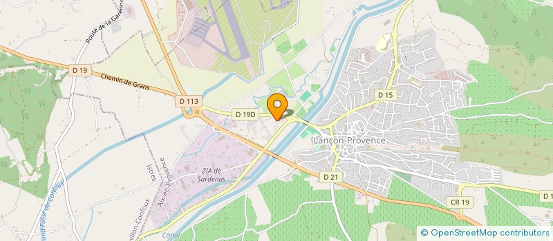 localisation de l'entreprise MONSIEUR WILLIAM BEAUTOUR  LANCON-PROVENCE