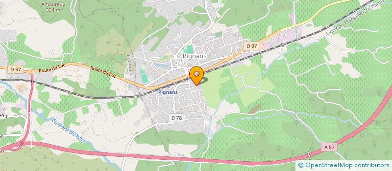 localisation de l'entreprise MONSIEUR WILLIAM BELTRAN BUJ  PIGNANS