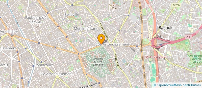 localisation de l'entreprise MONSIEUR WILLIAM BENOIT  PARIS